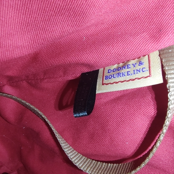 Dooney & Bourke Russell large pebbled leather tote EUC - Picture 8 of 9